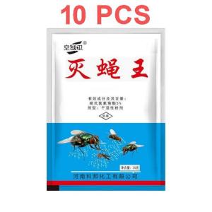 Pest Defense Powder Multi-Pack (5 pcs) - Long-Lasting Fly Repellent Indoor/Outdoor Use