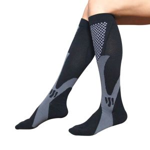 HOLA Compression Socks for Men Women Best Graduated Athletic Fit for Running Flight Travel Boost Stamina Circulation Recovery Socks
