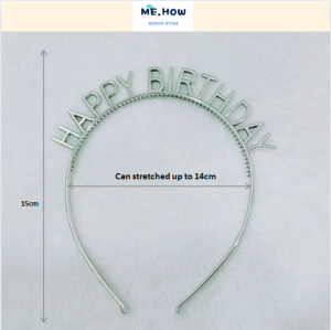 [Ready Stock] Happy Birthday Crown Headband /Hari Jadi Parti Hiasan Kepala/生日快乐皇冠发箍