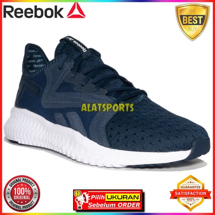 Sepatu Running Pria Reebok Flexagon FU6644 Navy Blue