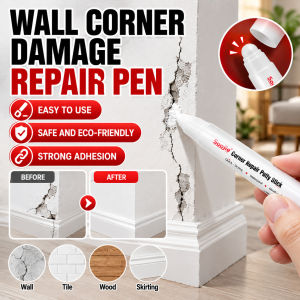 Wall Corner Repair Pen Wall Scratch Repair Marker White Paint Pen Small Hole Filler Surface Touch Up Tool Household Wall Maintenance