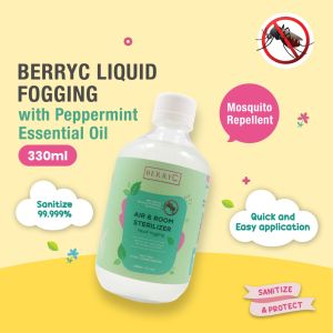 BerryC Liquid Refill Air & Room Sterilizer (Mosquito Repellent) 330ml