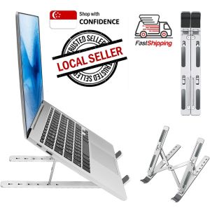 Aluminum Laptop Stand notebook stand portable Laptop Holder Riser Computer Tablet Stand 7 Angles Adjustable