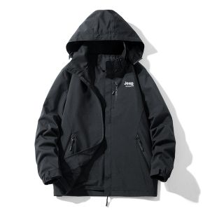 【2-3 days arrive!!!】JEEP SPIRIT Windproof and Waterproof Hiking Jacket For Women