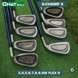 Bộ gậy golf sắt nam Tour Plus TI-640 8 cây 3456789P Flex R nhập khẩu nhật