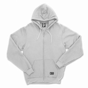 Dezirose Jaket Hoodie Resleting Zipper Polos Fleece Tebal Premium Size M-XXL ( Pria & Wanita )
