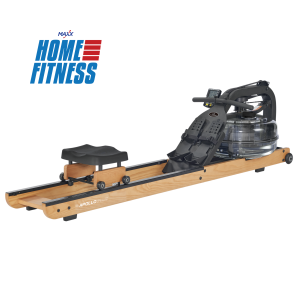 FDF Apollo Plus AR Indoor Rower | Water Rowing Machine with Monitor | Home Gyms | Training Equipment | Sports | Exercise Machine | Fitness | Indoor | Wood & Steel Frame | Maxx Home Fitness