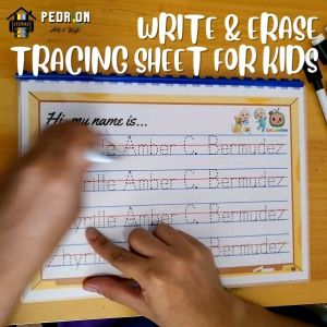 WRITE & ERASE - LAMINATED WORKSHEETS