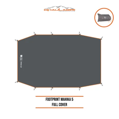 Dhaulagiri - Footprint Alas Tenda - Footprint Mahika 5 - Alas Tenda Waterproof Ringan dan Full Cover
