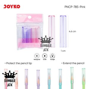 Pencil Cap Tutup Pensil Joyko PNCP-785 Pink and Blue