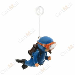 Aquarium Decor Fish Tank Floating Cute Decoration Diver Ornaments DIY Toy