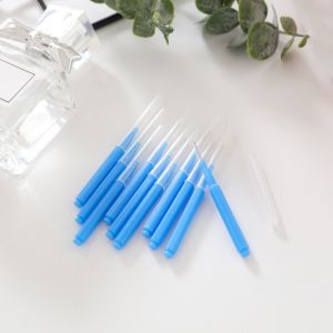JPTD 30Pcs Có thể uốn cong Bàn chải niềng răng Dùng một lần Micro mềm Bàn chải kẽ răng Bàn chải vệ sinh cốc Chuyên nghiệp Tăm Bông Răng Dụng Cụ Tăm Răng Bàn Chải Dụng cụ vệ sinh răng miệng