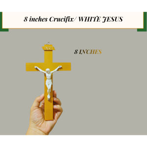 White Jesus Crucifix White Jesus Cross Crucifix Wall Cross Catholic Wall Cross Jesus Cross