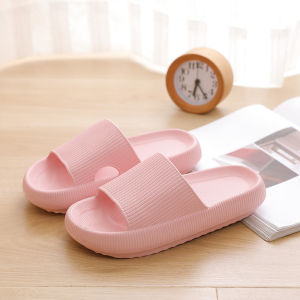 WomenS Summer New Thick-Soled EVA Sandals CoupleS Home Silent Bathroom Bathing MenS Slippers
