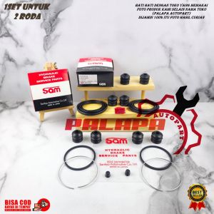 KALIPER KIT RODA DEPAN TOYOTA HILUX SINGEL CABIN KIRI KANAN 1SET SAM