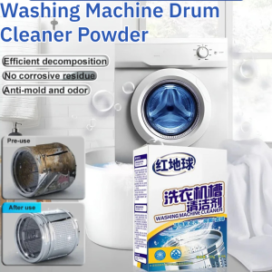 Washing Machine Drum Cleaner Powder Deep Cleaning Washing Machine Tank Remover Descaler Odor Cleaning Agent