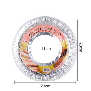 Set 10 Miếng Lót Bếp Ga Bằng Nhôm Chống Dầu Mỡ Tiện Dụng