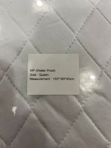 WATERPROOF BEDSHEET WHITE KING AND QUEEN