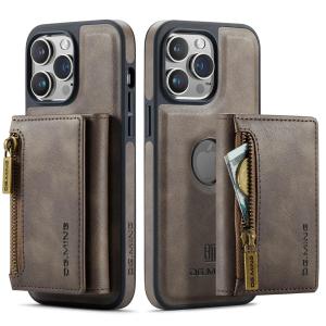 Zipper Cards Bag 2 In 1 Detachable Magnetic Leather Case for IPhone 15 Pro Max 14 Plus 13 12 11 Wallet Pocket Pouch Purse Cover