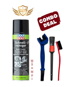 Chai xịt vệ sinh thắng đĩadầu mỡ Liqui Moly Rapid Cleaner 500ML 3318 -Sản xuất tại Đức