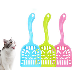 [Hoàn Tiền 10%] Xẻng xúc cát vệ sinh phân cho mèo DACOTE tiện lợi in hình mèo đáng yêu