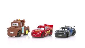 Cars Toys Track Talkers Lightning McQueen 5.5-in Authentic Favorite Movie Character Talking & Sound Effects Vehicles Fun Gift for Kids Aged 3 Years and Older