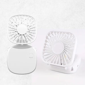 Kipas Angin Gantung Leher Lipat Mini Portable Micro USB Rechargeable 3 Speed 400mAh