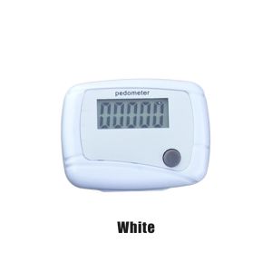 SUERTE Portable Mini Digital LCD Pedometer Sports Walking Running Step Counter Meter