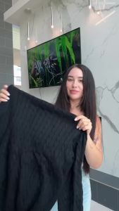 LOMON Womens High Neck Sweater Cable Knit Long Sleeve Casual Slim Fit Pullover Autumn Top