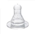 Happily Baby Nipple for Baby Bottles Standard Neck Wide Neck Soft Silica Gel Baby Pacifier Food Grade Nipples Feeding Pacifier1/3/5pcs. 