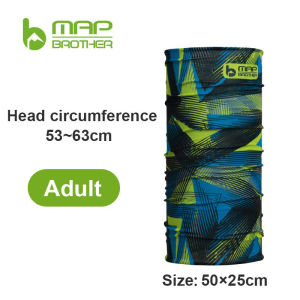 Sports Headwear Headband Sunscreen Mask Sweat Absorbent MAP BROTHER