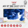 ACE 32" Smart Google TV DK8 (Android 12, Netflix, Youtube, Chromecast). 