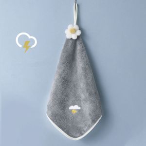 CUNXIN Flower Soft Household Kitchen Rags Absorbent Cloth Kitchen Cleaning Bathroom Microfiber Towel Kitchen Towels Handkerchief Hand Towel Dishcloths