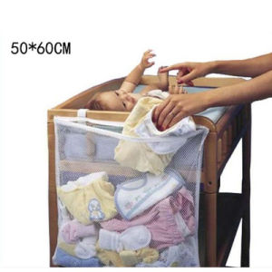 Kantong Keranjang Baju Perlengkapan dan Pakaian Bayi / Storage Box Baby Bedside Box Organizer Kotak Penyimpanan Samping Tempat Tidur Bayi (Tempat pakaian bayi) - AHM123