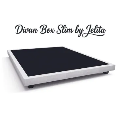 Divan Dipan Kasur Box Slim Bahan Oscar Tanpa Sandaran by Jelita
