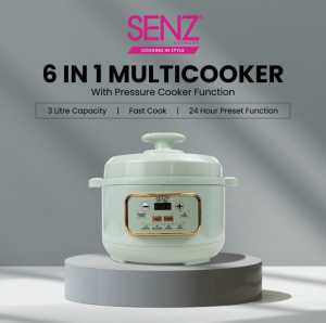 SENZ SZ-PC618 6 in 1 MultiCooker with Pressure Cooker Function