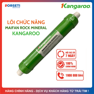 Lõi Lọc Nước Maifan Rock Mineral KANGAROO (Khoáng Đá) Số 8 Giúp Bổ Sung Khoáng Chất Cần Thiết Từ Thiên Nhiên Cho Cơ Thể  (KH đang dùng lõi vặn ren cũ thì cần thêm cút cắm nhanh)