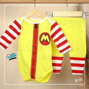 [ermon baby] baju jumper bayi McD McDonald lucu