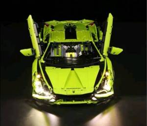 Light Kit 42115 Technic Lamborghini Sian FKP 37 81996 (Only LED Light kit No blocks Model)