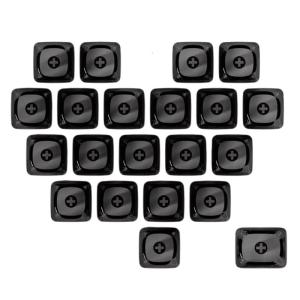 21Piece PC trống trái tim Keycap Moa hồ sơ 1U 1.25u bổ sung chơi game Keycap DIY nút phím Bàn phím