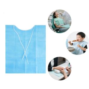 Pack of 30 Disposable Dental Bibs Waterproof Dental Clinic Supplies Hygienic Protective Barrier for Patients and Dentists