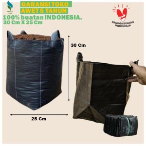 Planter Bag 25 Liter Pot Tanaman Hias Pot Besar Pot Bunga Besar PlanterBag Polybag Tanaman A356