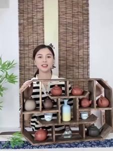 Narrow Wall Shelf Rack Wall Rack Wall Shelf Display New Retro Antique Shelf Wall-Mounted Narrow Wall Shelf Rack