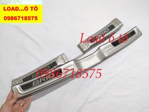 Bộ ốp chống trầy Cốp Trong Và Ngoài xe Honda Brio 2026-18 INOX Mặt Gương chữ Brio