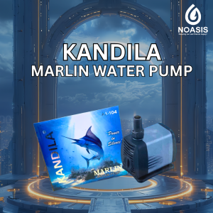 KANDILA Pompa Celup Akuarium KANDILA MARLIN AA - 104 Water Pump Aquarium 25 W 2800 L/H 2.5 Meter