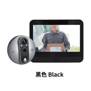 New 4.3 LCD Smart WiFi Video Doorbell PIR Motion Detection Home Camera Security Monitor Peephole Tuya APP Door Viewer