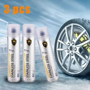 AOMOTOX Chrome Spray Paint Metal Silver Spray Paint Metal Rust Remover Stainless Steel Aluminum Alloy Spray
