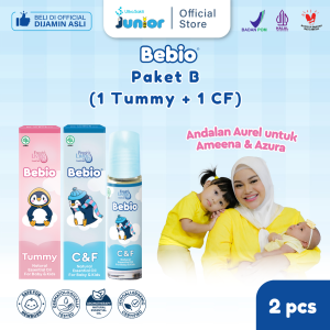 Paket B BEBIO Tummy + C&F - Essential Oil Bayi dan Anak