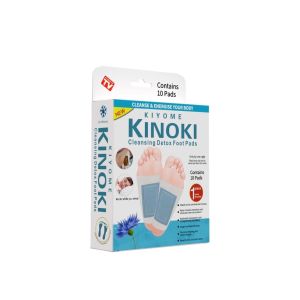 [PROMO PAKET 1-5 BOX] Kinoki Foot Patch Detox Kaki Cleansing Pads Koyo Penyerap Racun Kaki