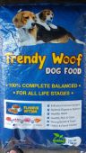 TRENDY WOOF DOG FOOD 15KG / TRENDY WOOF DOG FOOD COMBO SET / Makanan Anjing Kering TRENDY WOOF 15KG